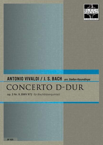 Konzert D-Dur BWV 972