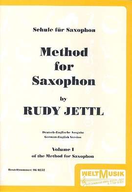 Jettel, R: Method for Saxophon 1