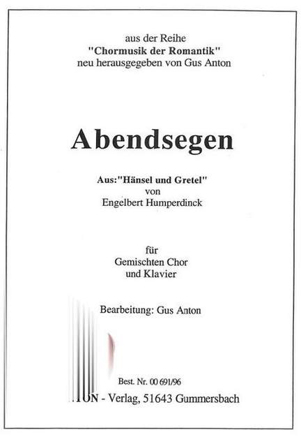 Humperdinck, E: Abendsegen