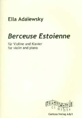 Adaiewsky, E: Berceuse Estoienne