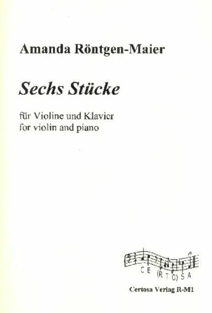 Rönten-Maier, A: Sechs Stücke