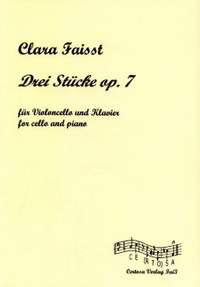 Faisst, C: Drei Stücke op. 7