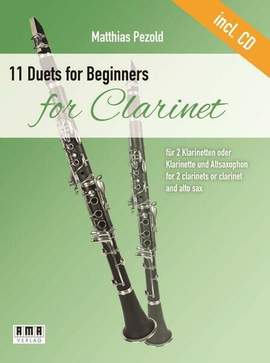 Petzold, M: 11 Duets for Beginners for Clarinet