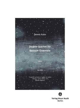 Kuhn, D: Double Quartet for Bassoon Ensemble