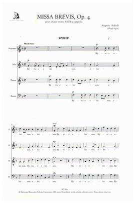 Schirle, A: Missa Brevis op. 4