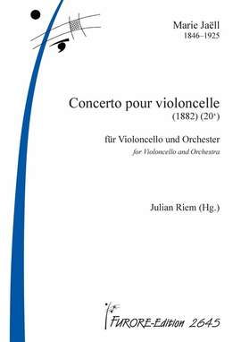 Jaëll, M: Concerto pour violoncelle