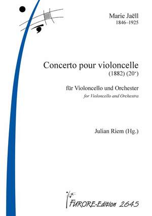 Jaëll, M: Concerto pour violoncelle