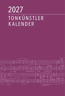Musicians' Calendar 2027