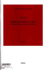 Gallay, J F: Methode pour le Cor Op. 54