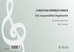 Rinck, J C H: 105 selected organ works