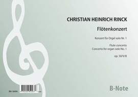 Rinck, J C H: Flute concerto op. 50/V/8
