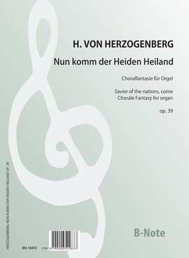 Herzogenberg, H v: Savior of the nations, come op. 39