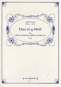 Kern, A: Duo g-Moll G minor