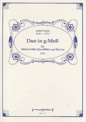 Kern, A: Duo g-Moll G minor