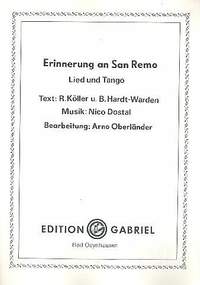 Dostal, N: Erinnerung an San Remo