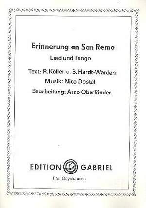 Dostal, N: Erinnerung an San Remo