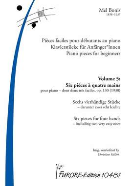 Bonis, M: Piano pieces for beginners 5 Vol. 5