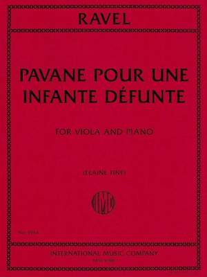 Ravel, M: Pavane pour une infante défunate