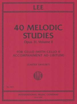 Lee, S: 40 Melodic Studies Vol. 2 op. 31, Vol. 2
