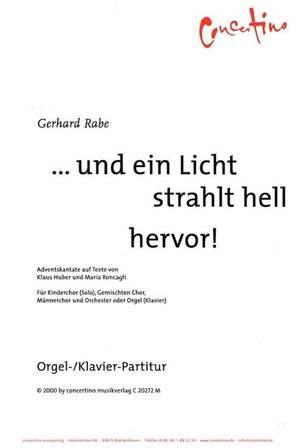 Rabe, G: ... und ein Licht strahlt hell hervor!