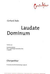 Rabe, G: Laudate Dominum