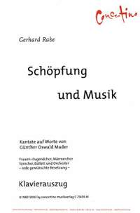 Rabe, G: Schöpfung und Musik