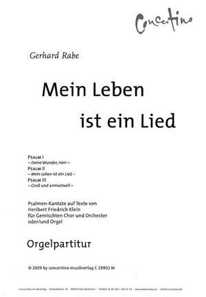 Rabe, G: Mein Leben ist ein Lied