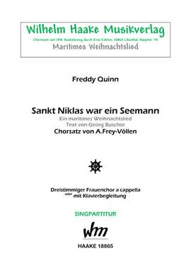 Quinn, F: Sankt Niklas war ein Seemann