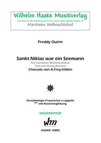 Quinn, F: Sankt Niklas war ein Seemann