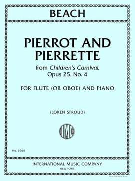 Beach, A M: Pierrot and Pierrette op. 25, No. 4