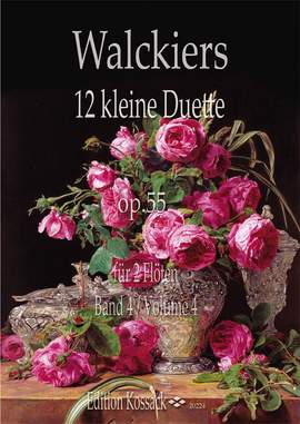 Walckiers, E: 12 easy flute duets op 55/4 op. 55/4 Vol. 4