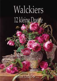 Walckiers, E: 12 easy flute duets op 55/4 op. 55/4 Vol. 4
