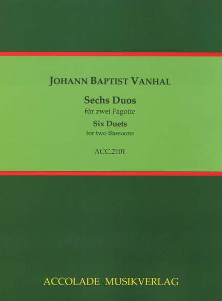 Wanhal, J B: Six Duets