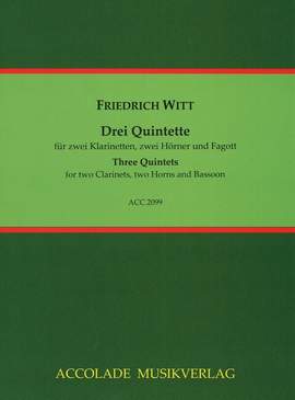 Witt, F: Three Quintets