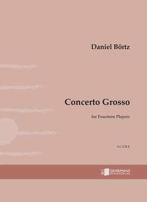 Boertz, D: Concerto Grosso