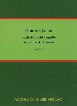 Jacob, G: Suite for eight Bassoons