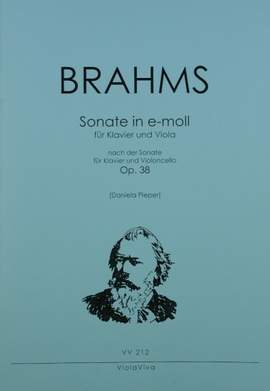 Brahms, J: Sonate in e-moll op. 38