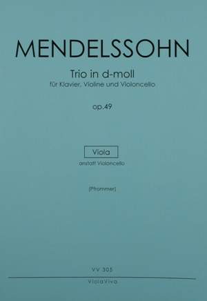 Mendelssohn Bartholdy, F: Trio in d-Moll D minor