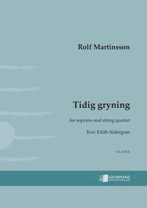 Martinsson, R: Tidig gryning op. 102b
