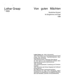 Graap, L: Von guten Mächten