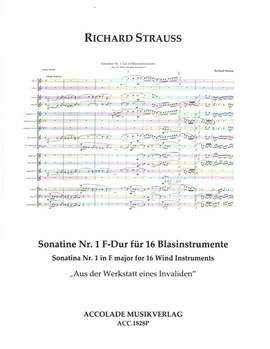 Strauss, R: Sonatine Nr.1 F-Dur "Aus der Werkstatt eines Invaliden"