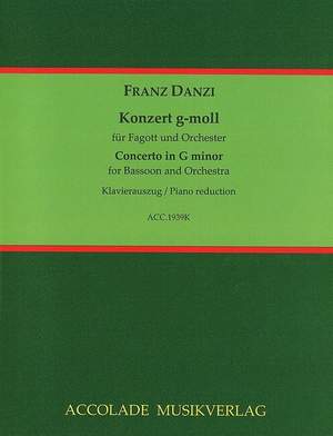 Danzi, F: Konzert g-Moll