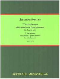 Smalys, Z: 7 Variationen über berühmte Opernthemen