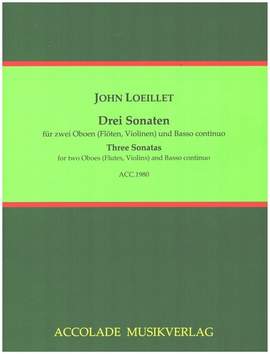 Loeillet, J B (: 3 Sonaten