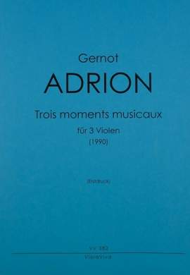 Adrion, G: Trois moments musicaux