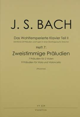 Bach, J S: Das Wohltemperierte Klavier Teil 2 Vol. 7