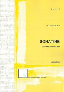 Wimmer, A: Sonatine für Klarinette und Vibraphon