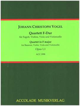Vogel, J C: Quartett F-Dur op.1,1
