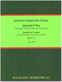 Vogel, J C: Quartett F-Dur op.1,1