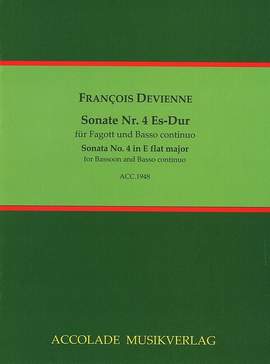 Devienne, F: Sonate Es-Dur Nr. 4